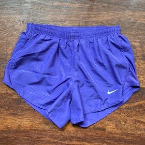 Nike Dri-Fit Running Shorts XS Purple
